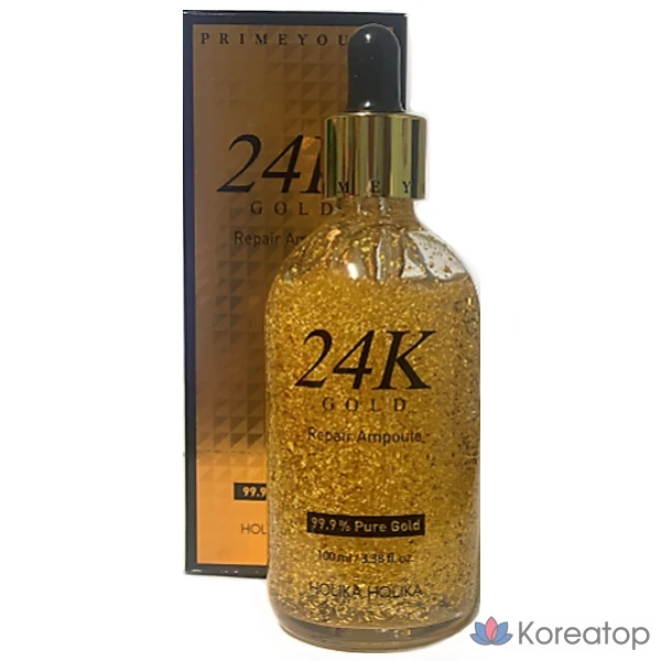 Holika Holika Prime Youth 24K Gold Repair Ampoule, 1 шт., 100 мл