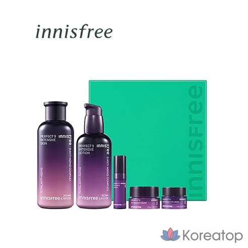 Набор для ухода Innisfree Perfect 9 Intensive Set Perfect 9 Kit, 1 шт.