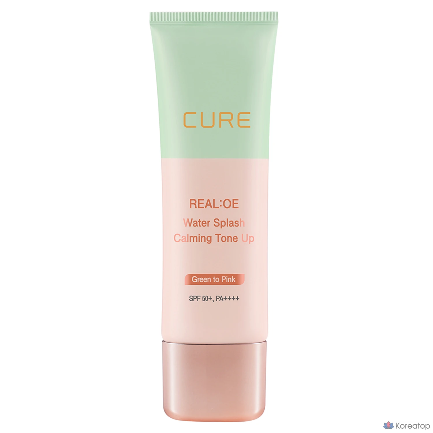 Солнцезащитный крем KIM JEONG MOON Aloe Lasence Loe Cure Realoe Water Splash Calming Tone-Up Sunscreen SPF50+ PA++++, 40 г, 1 шт.