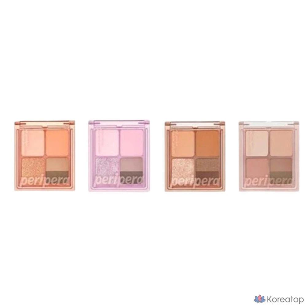 Палетка теней Peripera Ink Pocket Shadow Palette 23AD Perigisangcheong, оттенок 01 Bombyeoti Joha, 6.4 г, 1 шт.