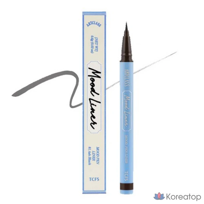 Ручка-лайнер Too Cool for School Art Class Mood Pen, № 1, пепельно-черная, 1 шт.