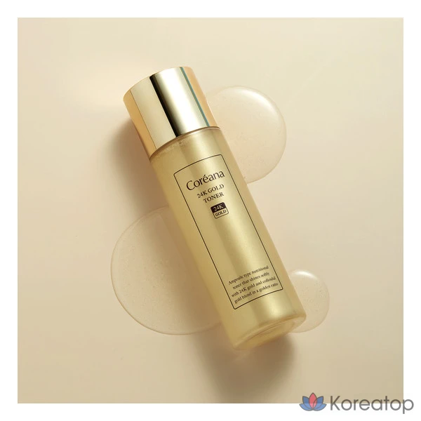 Тоник с 24-каратным золотом, 150 мл, 1 шт.