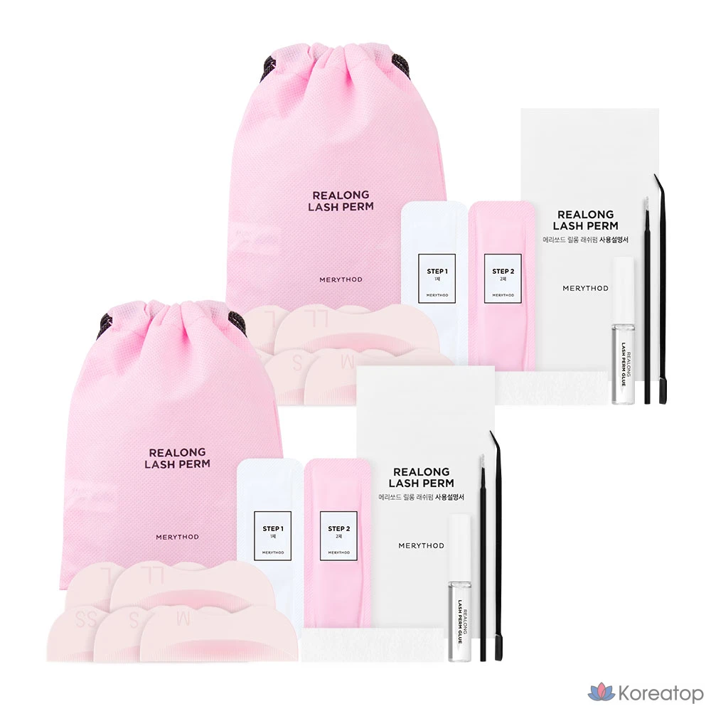Сыворотка для ресниц Merythod Lelong Lash Perm, оттенок Mixed Color