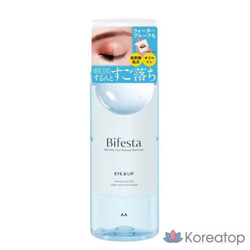 Мицеллярное средство для снятия макияжа с глаз Bifesta, 145 мл, Mandom, 1 шт.