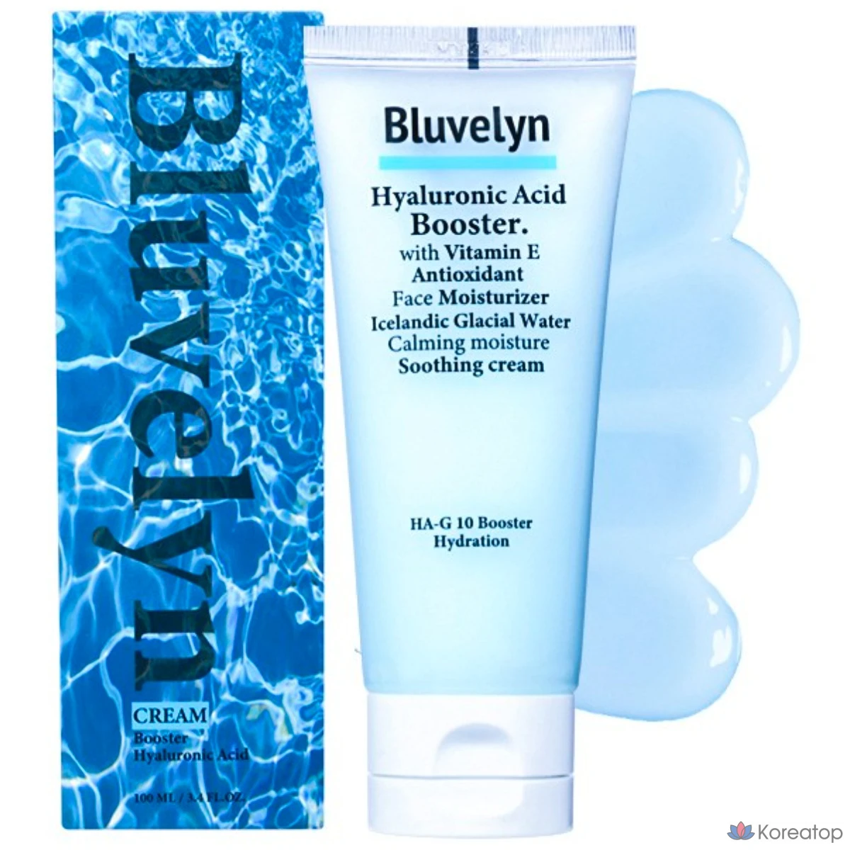 Успокаивающий крем REJURAN с 10 видами гиалуроновой кислоты высокой концентрации 100 000 ppm, 1 шт., 100 мл