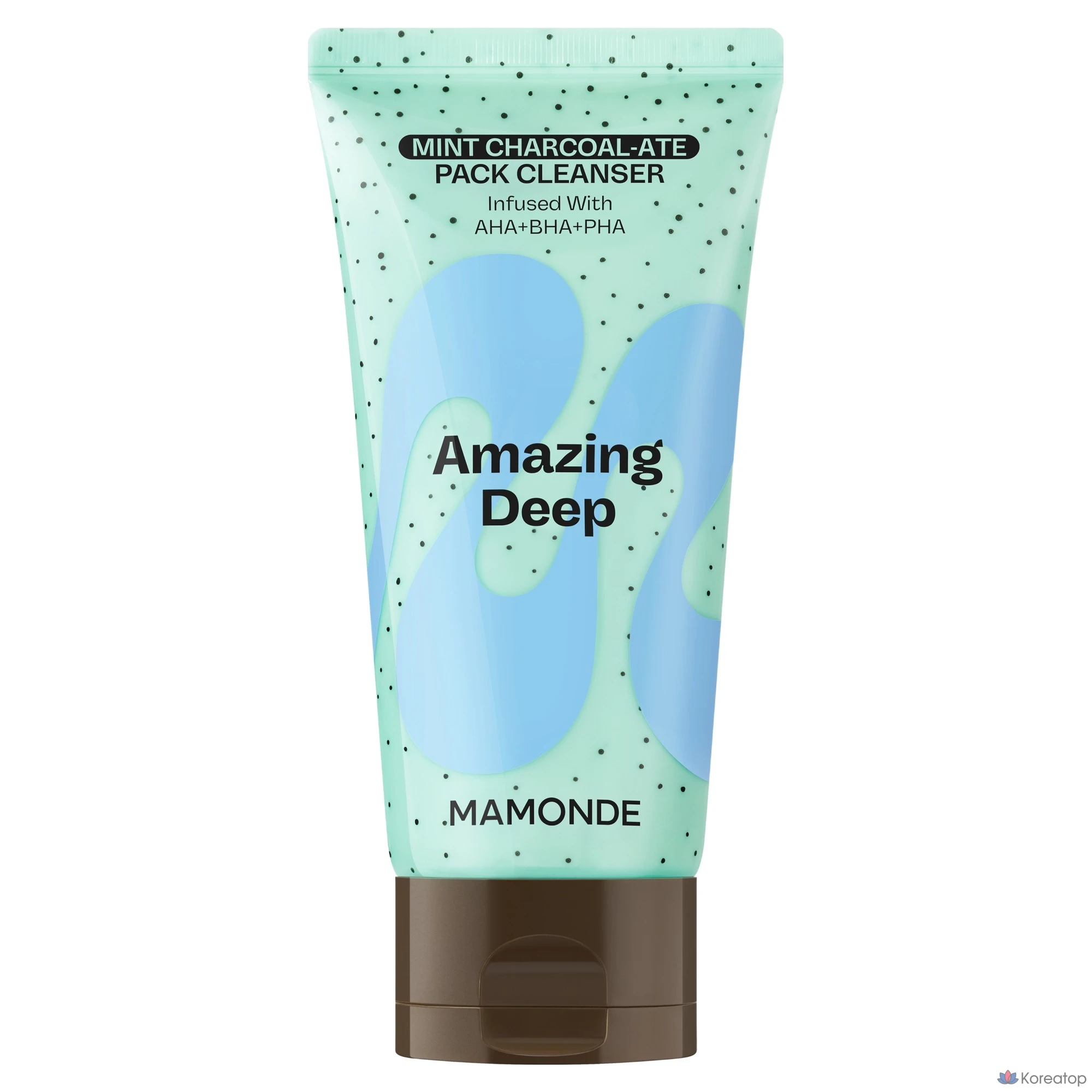 Очищающая пенка Mamonde Amazing Deep Mint Charcoal Pack Cleanser, 135 г, 1 шт.