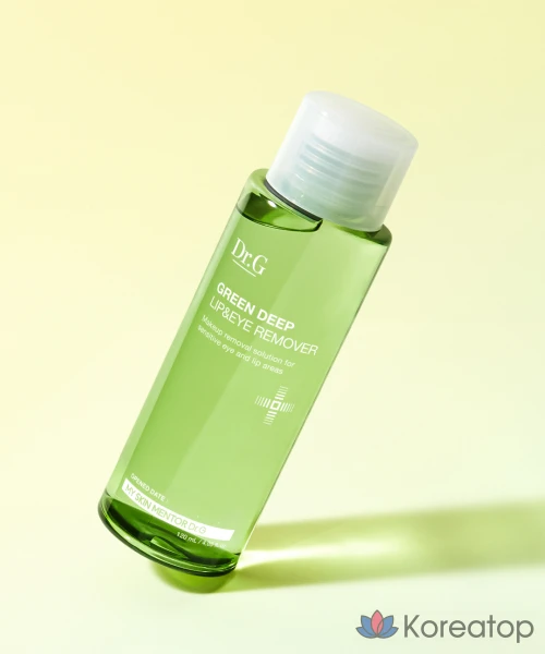 Гидрофильное масло Dr. G Green Deep Lip &amp; Eye Remover, 120 мл, 1 шт.