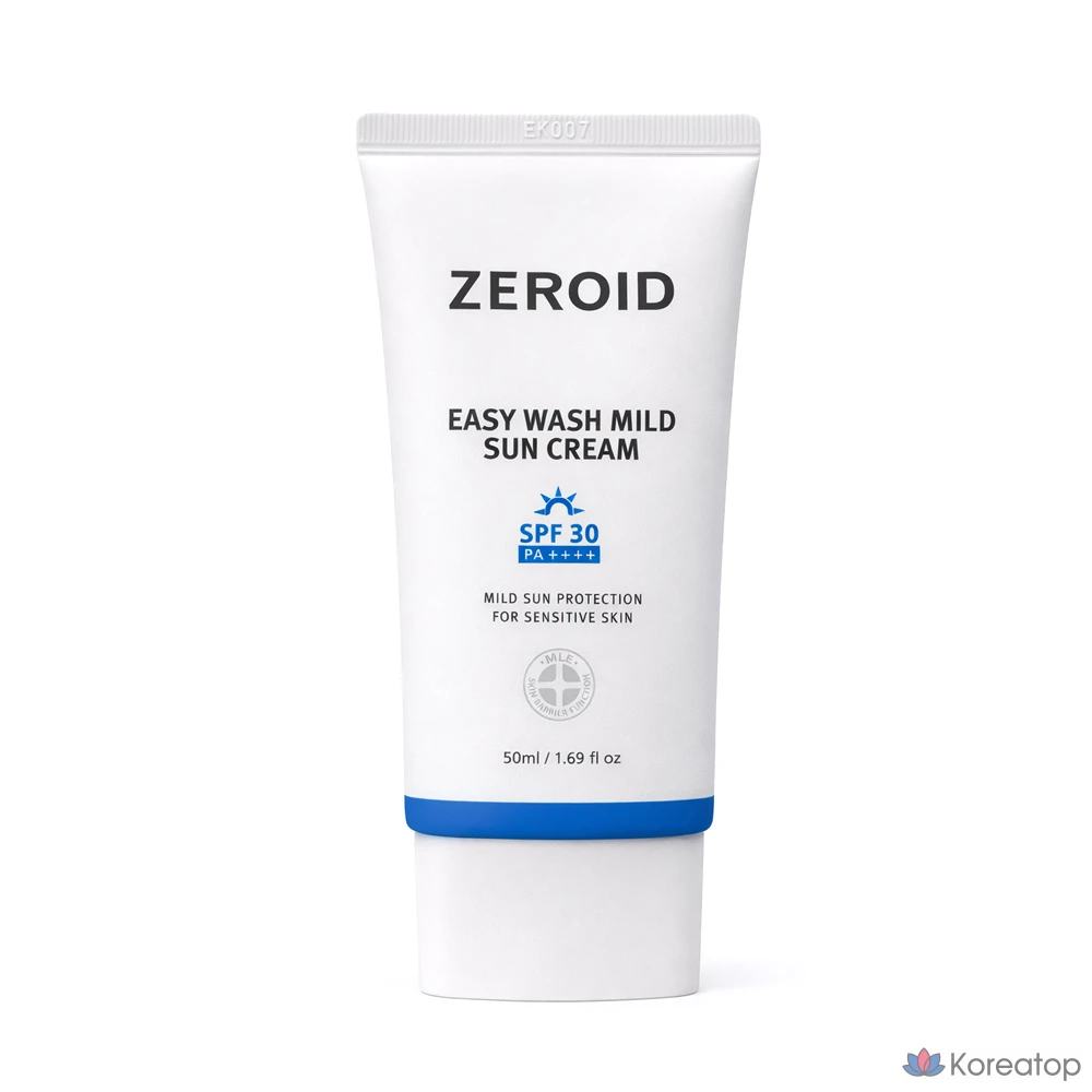 Солнцезащитный крем Zeroid Easy Wash Mild Sun Cream, 1 шт., 50 мл