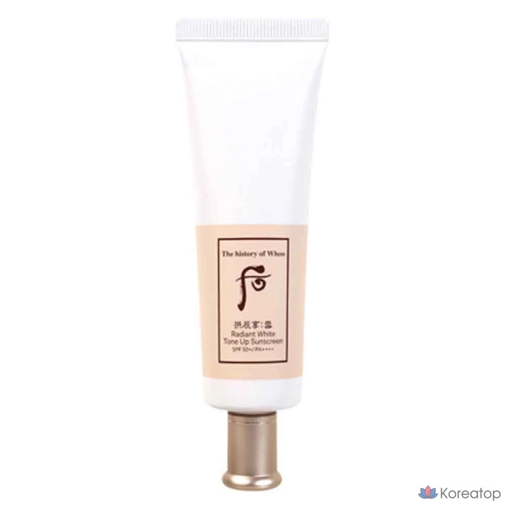 Солнцезащитный крем The History of Whoo Tone Up Sun Cream, 50 мл, 1 шт.