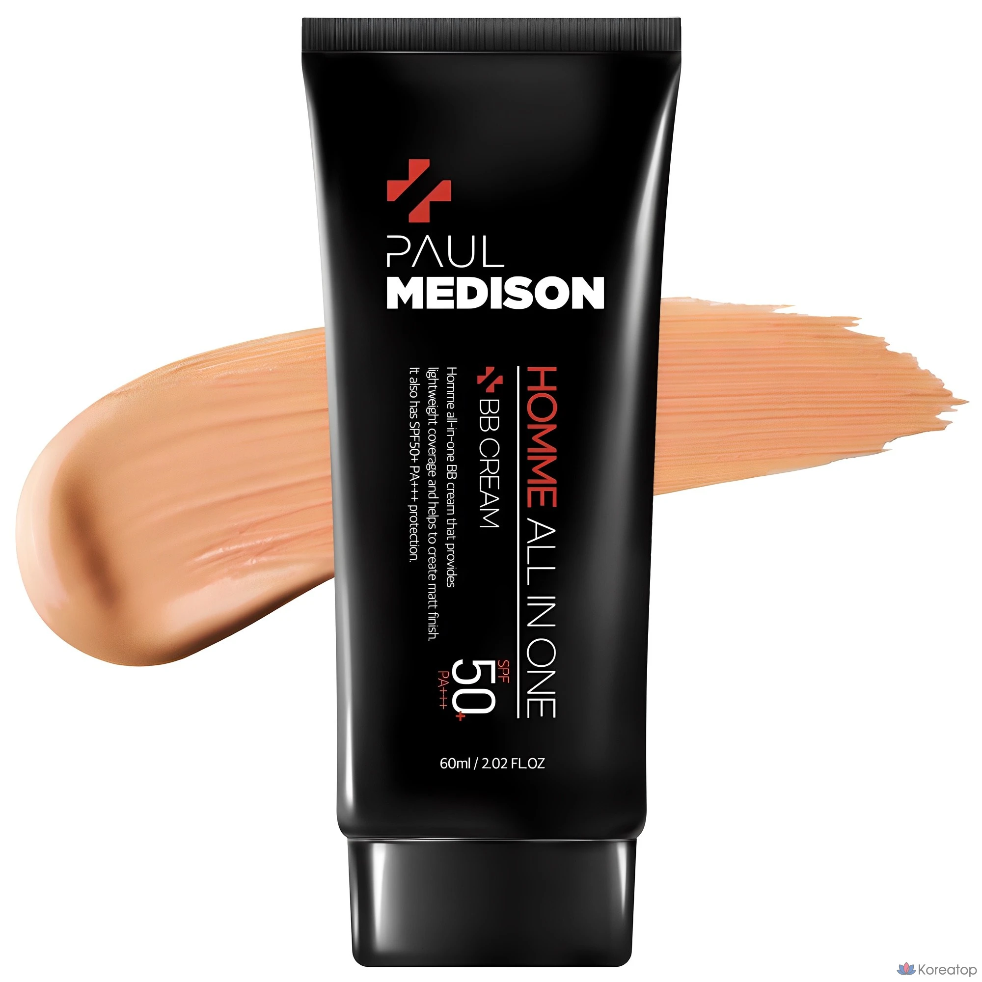 BB-крем PAUL MEDISON Homme All-in-One SPF 50+ PA+++, 60 мл, 1 шт.