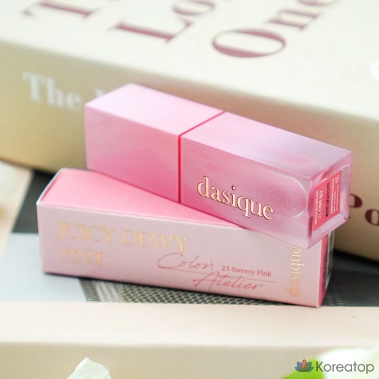 Тинт для губ Dasique Juicy Dewy Tint, оттенок 23 Sweetie Pink, 1 шт.