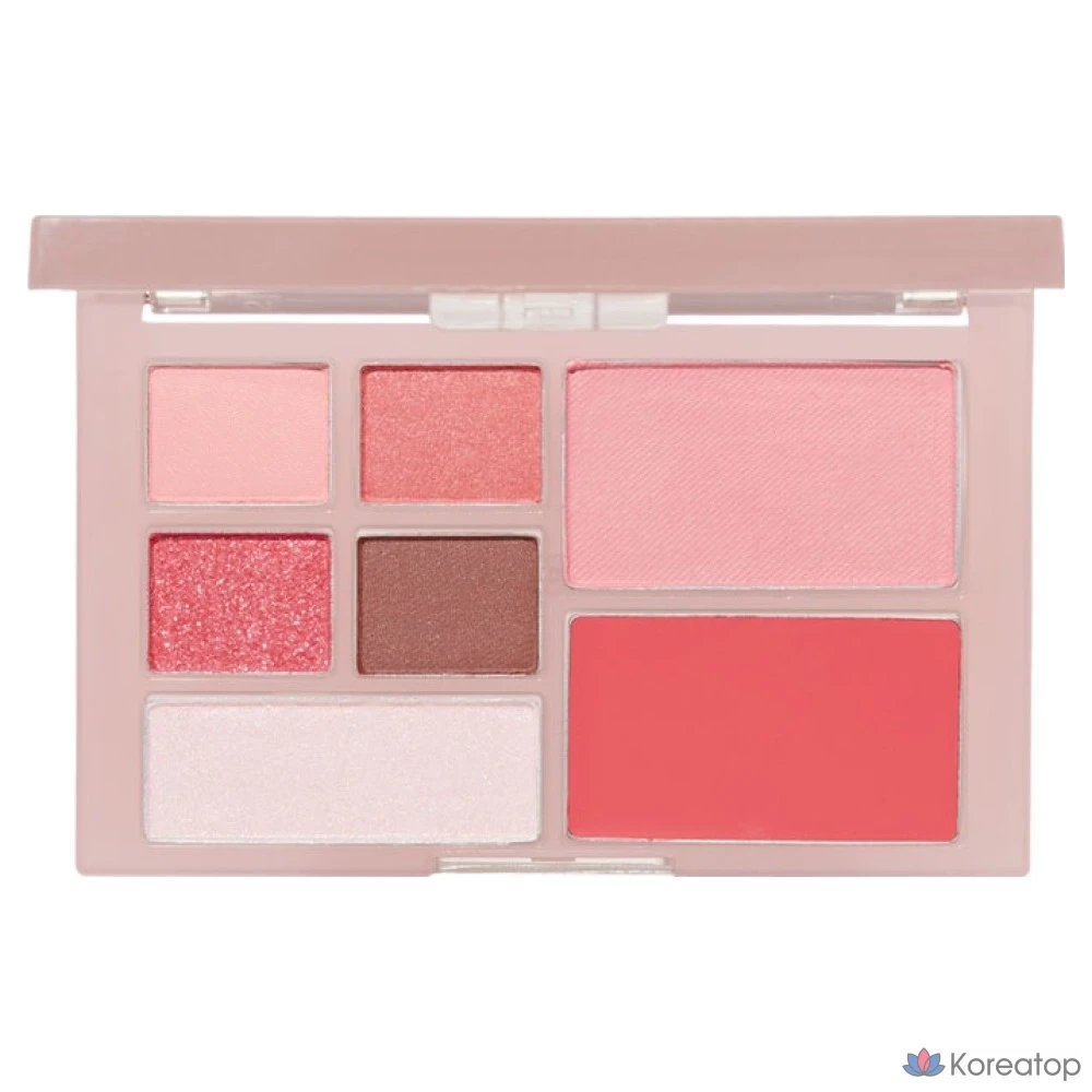 Палетка теней для век Etude House Play Multi Eyes Palette, оттенок Sweet Strawberry, 1 шт.