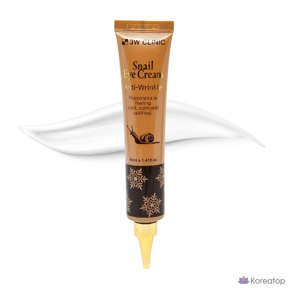 Крем для глаз 3W Clinic Snail Eye Cream, 40 мл, 1 шт.