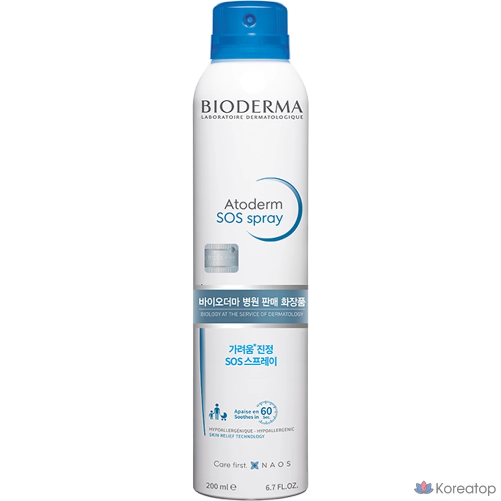 Bioderma Atoderm SOS спрей, 200 мл, 1 шт.