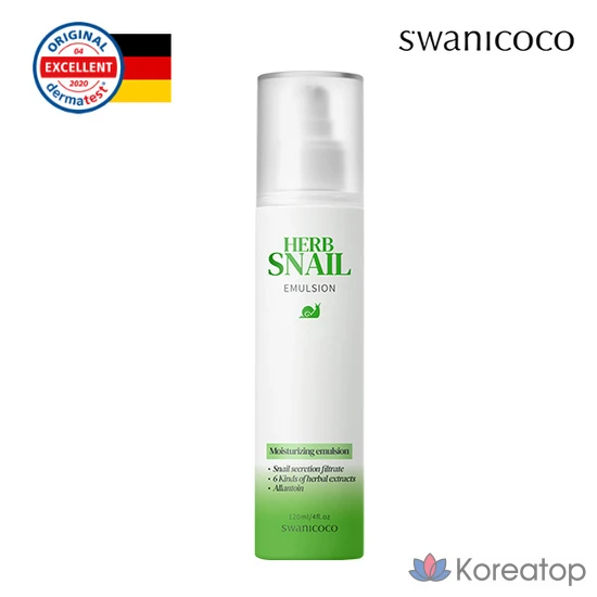 Эмульсия Swanicoco Herb Snail Emulsion, 120 мл, 1 шт.