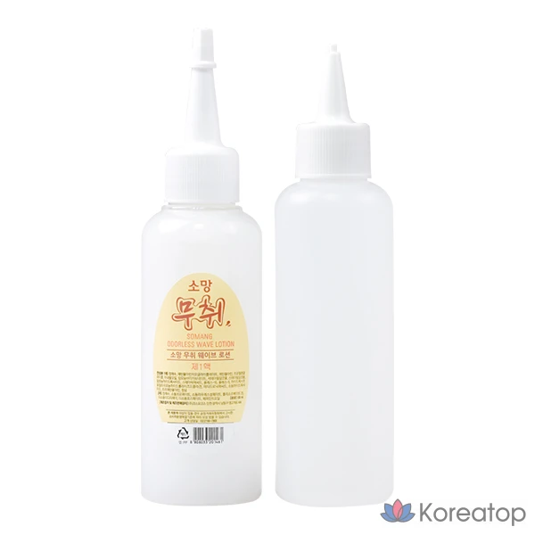 Somang Odorless Wave Lotion Perm Perm Agent 1 и 2, по 100 мл каждый, 1 шт., 100 мл