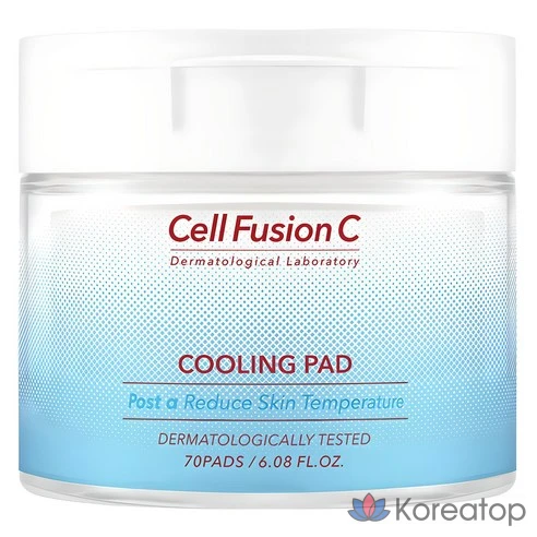 Охлаждающие пэды для лица Cell Fusion С, 149 мл