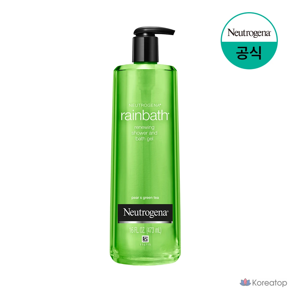 Гель для душа Neutrogena Rainbath с зеленым чаем и грушей, 473 мл, 1 шт.
