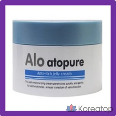 Крем-гель для лица KIM JEONG MOON Aloe Atopure (без запаха, без красителей), 1 шт., 245 мл