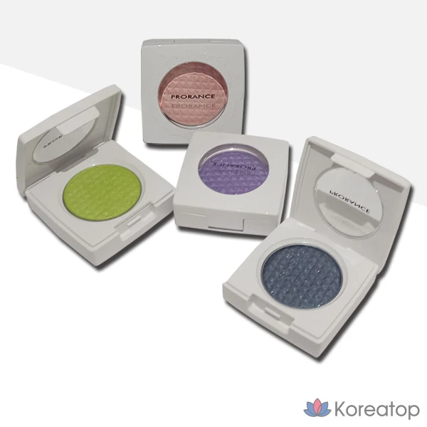 Тени для век Prorance Mono Eyeshadow, оттенок 212 Pink Glitter, 1 шт.