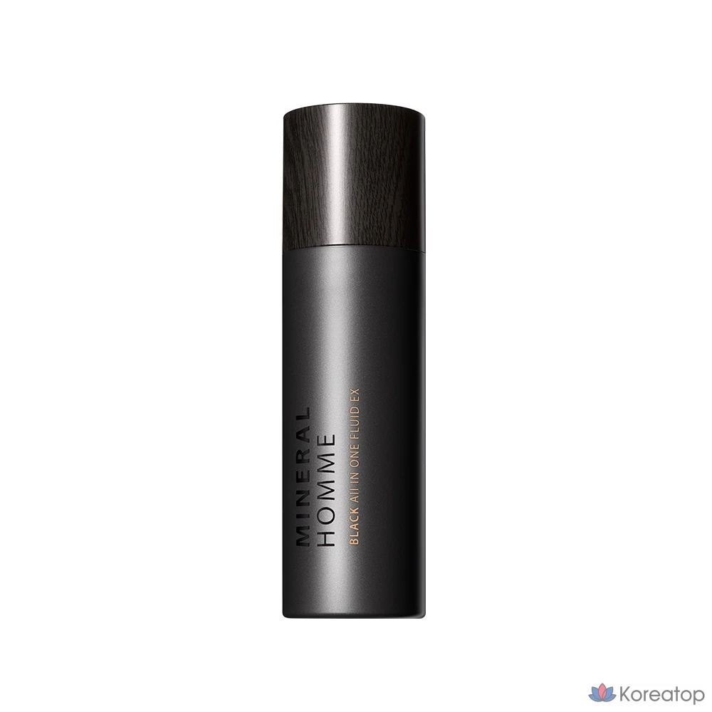 Минеральная жидкая пенка The Saem Mineral Homme Black All-in-One Fluid EX, 100 мл, 1 шт.