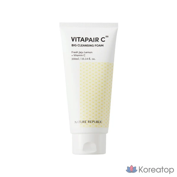 Очищающая пена для лица Nature Republic Vitapair C Big Cleansing Foam, 300 мл, 1 шт.