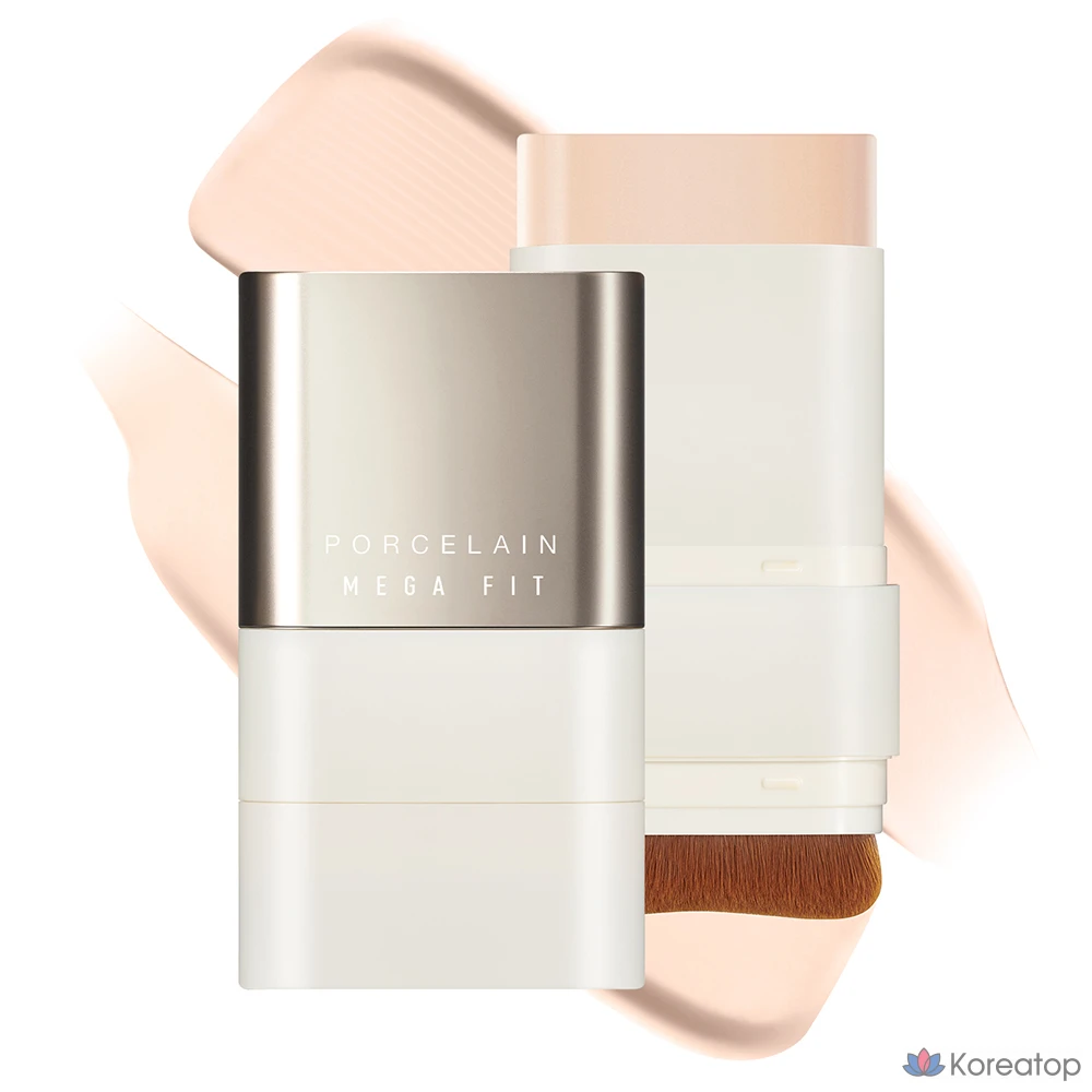 Тональный крем-стик CHOSUNGAH Mega Fit Stick Foundation Master Porcelain SPF50+ PA++++, 16 г, 1 шт., 00C FAIR