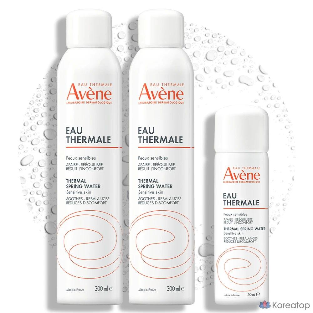 Набор для ухода Avene Thermal Spring Water Mist 2-piece Set (300 мл + 50 мл), 1 шт.