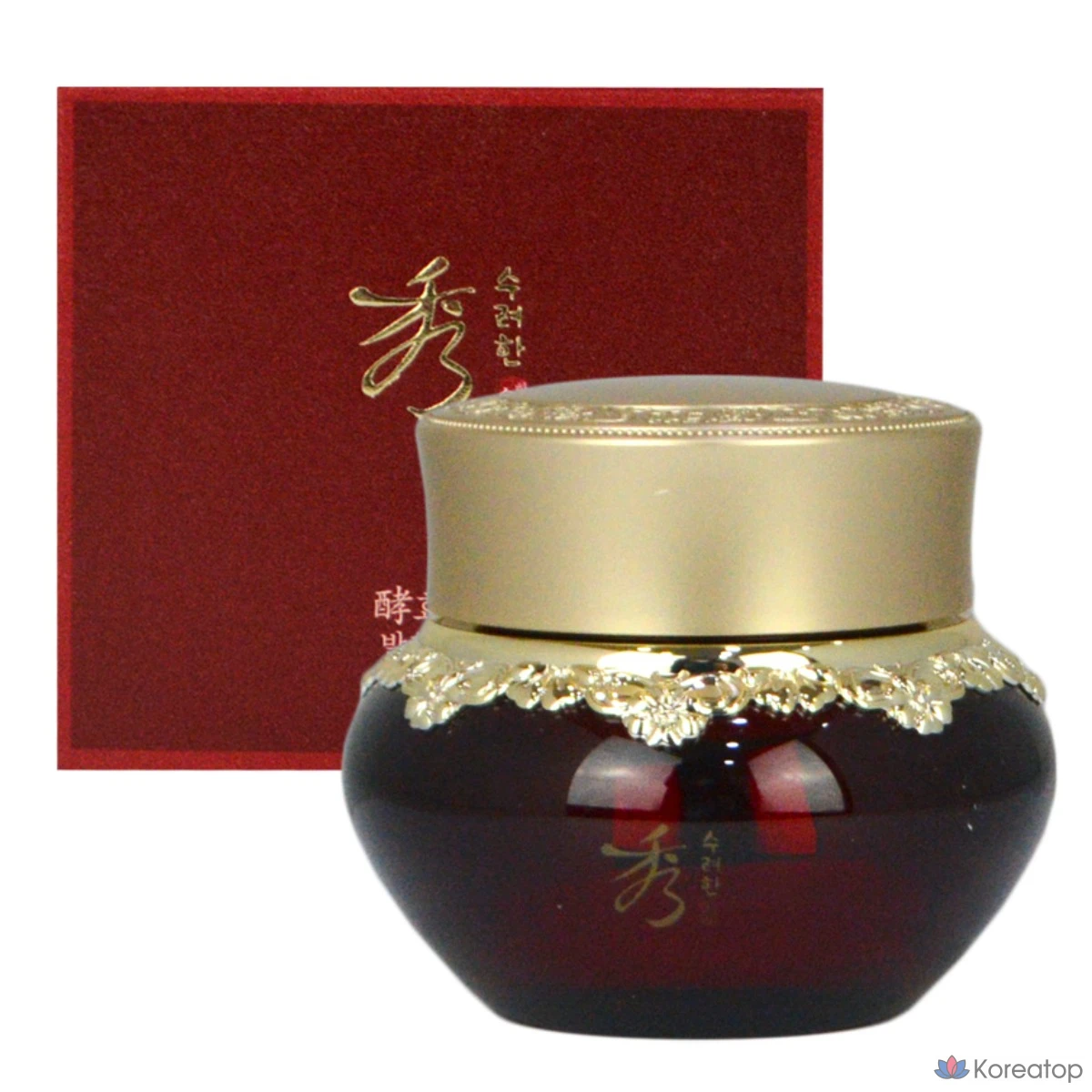 Крем Sooryehan Hyobidam Fermented Cream, регенерирующий питательный крем с аденозином для сухой кожи, 50 мл, 1 шт.