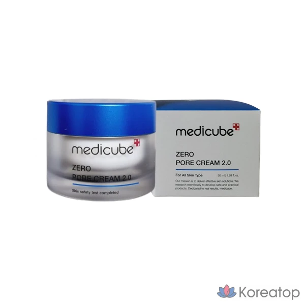 Крем для лица Medicube Zero Pore Cream 2.0, 50 мл, 1 шт.