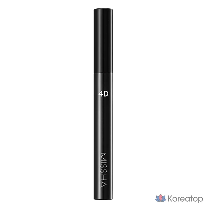 Тушь для ресниц Missha 4D Mascara, оттенок Black, 7 г, 1 шт.