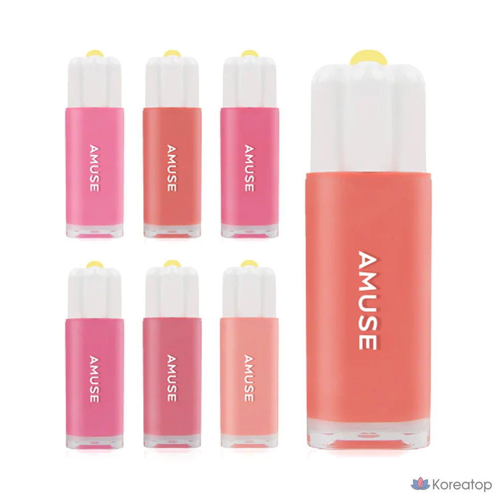 Тинт для губ AMUSE Dew Tint, оттенок 07 Rose Water, 1 шт.