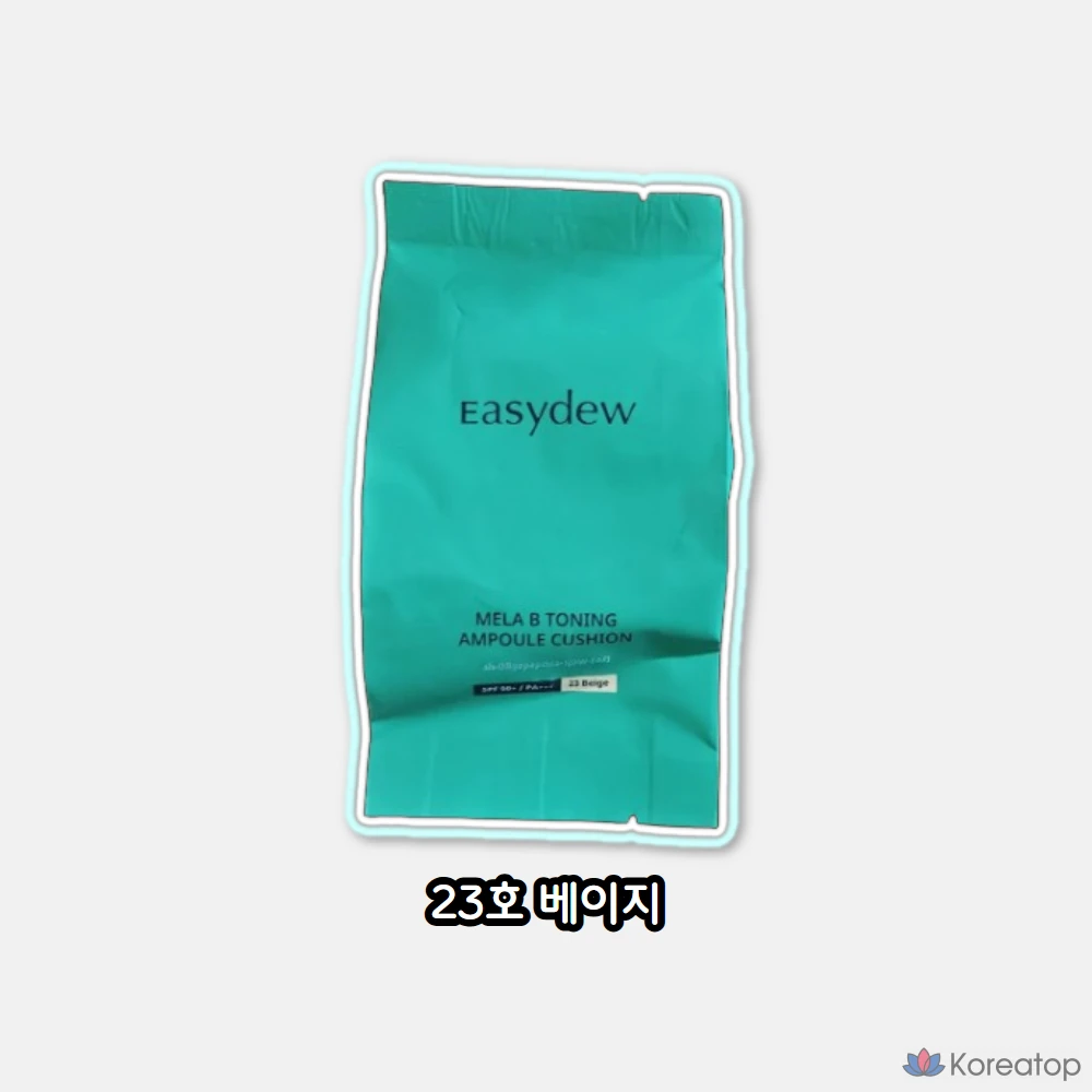 Кушон Easydew Melavitoning Spot Ampoule Cushion Refill, оттенок 23 Natural Beige, 15 г, 1 шт.