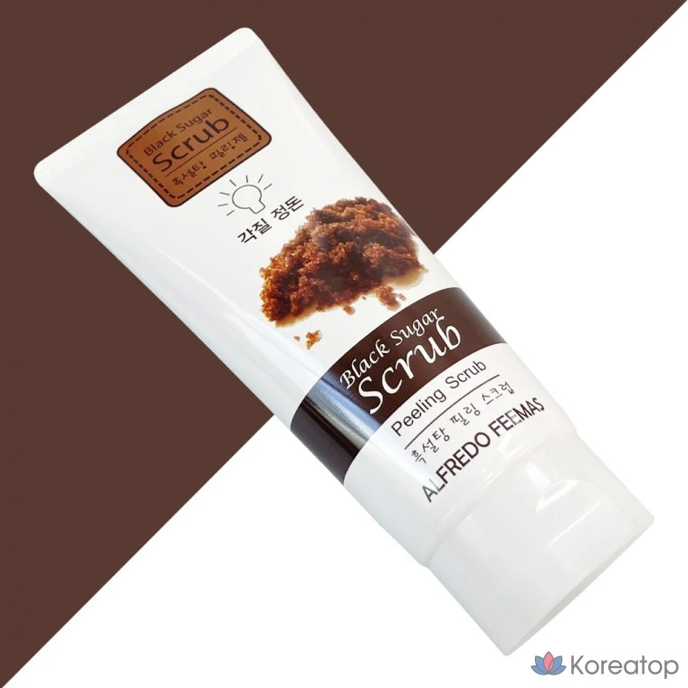 Пилинг Alfredo Feemas Black Sugar Peeling Gel, 1 мл, 1 шт.