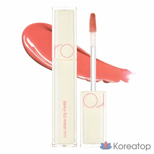 Глянцевый увлажняющий тинт для губ Rom&amp;nd Dewyful Water Tint 09 Cotton Melba, 5 г