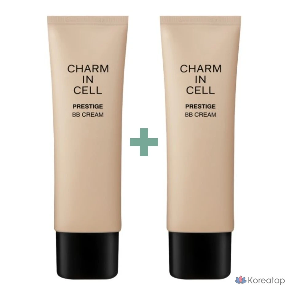 Увлажняющий BB-крем Charmzone Cham Incell Prestige, 50 мл, 1 шт., оттенок 1+1 бежевый.