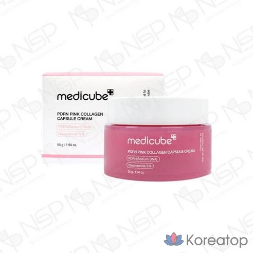 Крем Medicube PDRN Pink Collagen Capsule Cream, 55 г