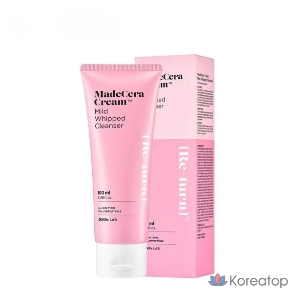 Мягкое очищающее средство для лица SKINRx LAB Mild Whip Cleanser, 100 мл