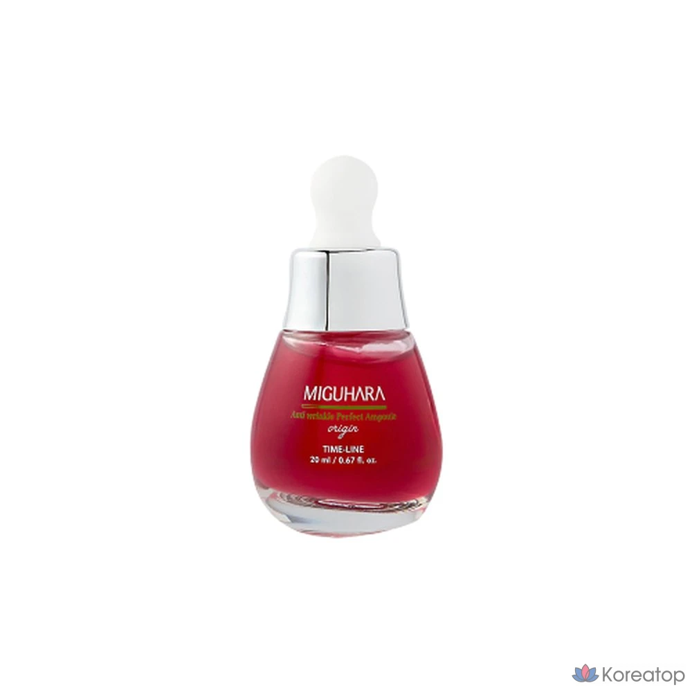 Ампульная сыворотка Miguhara Anti Wrinkle Perfect Ampoule Origin, 20 мл, 1 шт.