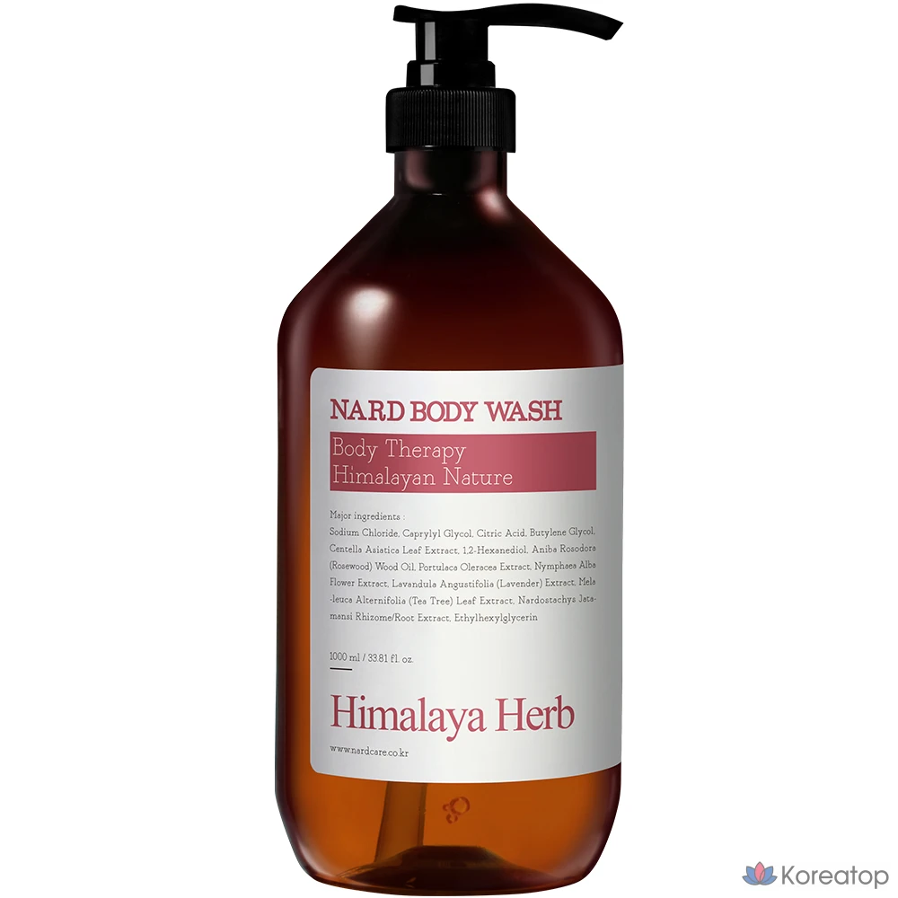 Гель для душа Bouquet Garni NARD с ароматом розового дерева, 1 л, 1 шт.