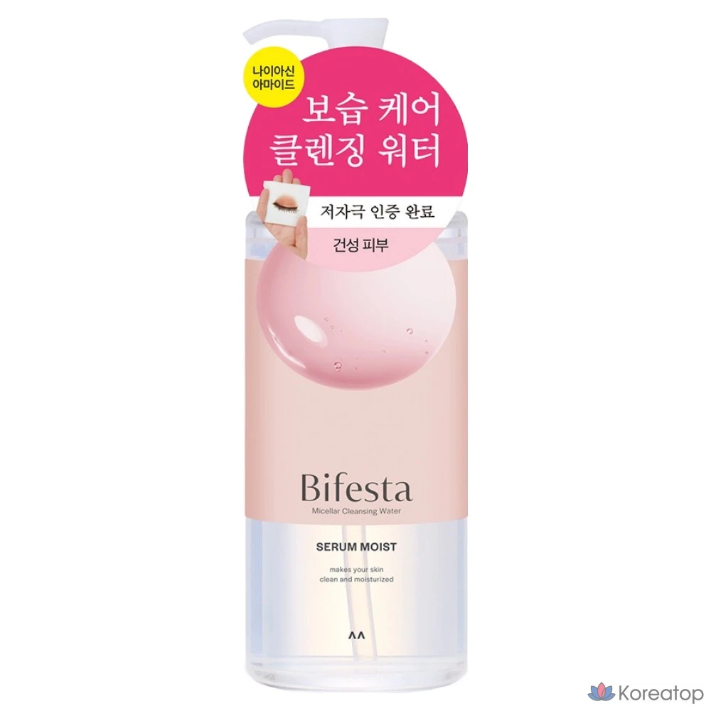 Очищающая мицеллярная сыворотка Bifesta, 400 мл, 1 шт.