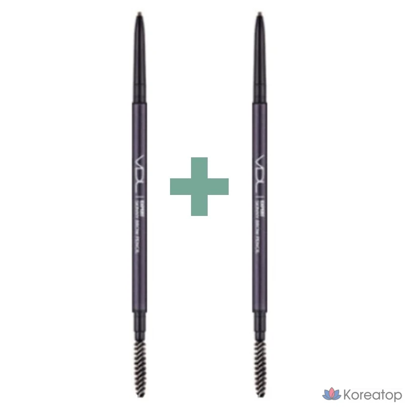 Карандаш для бровей VDL Expert Skinny Brow Pencil 0.05 г, коричневый, 1 шт.