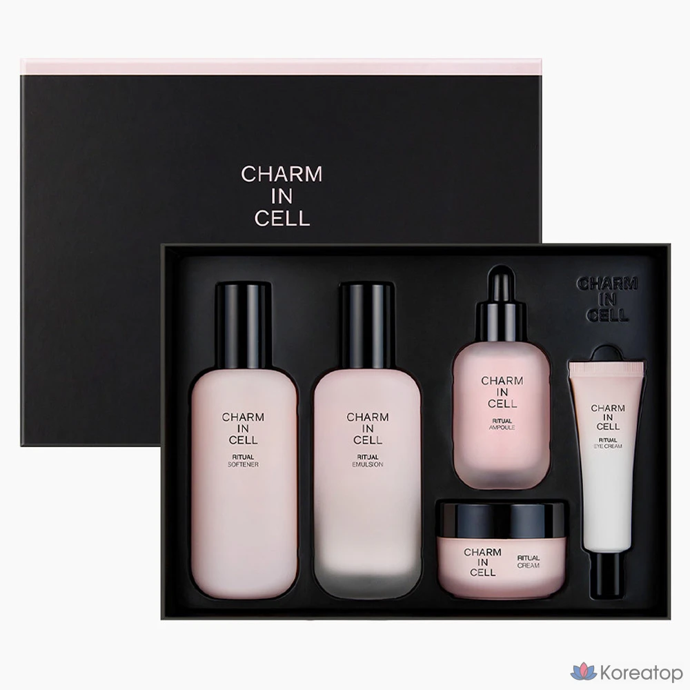 Charmzone Cham Incell Ritual Skincare набор из 5 предметов, 1 комплект