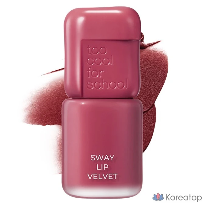 Тинт для губ Too Cool For School Swae Velvet Lip Tint, оттенок 11 Roasting Pig, 1 шт.