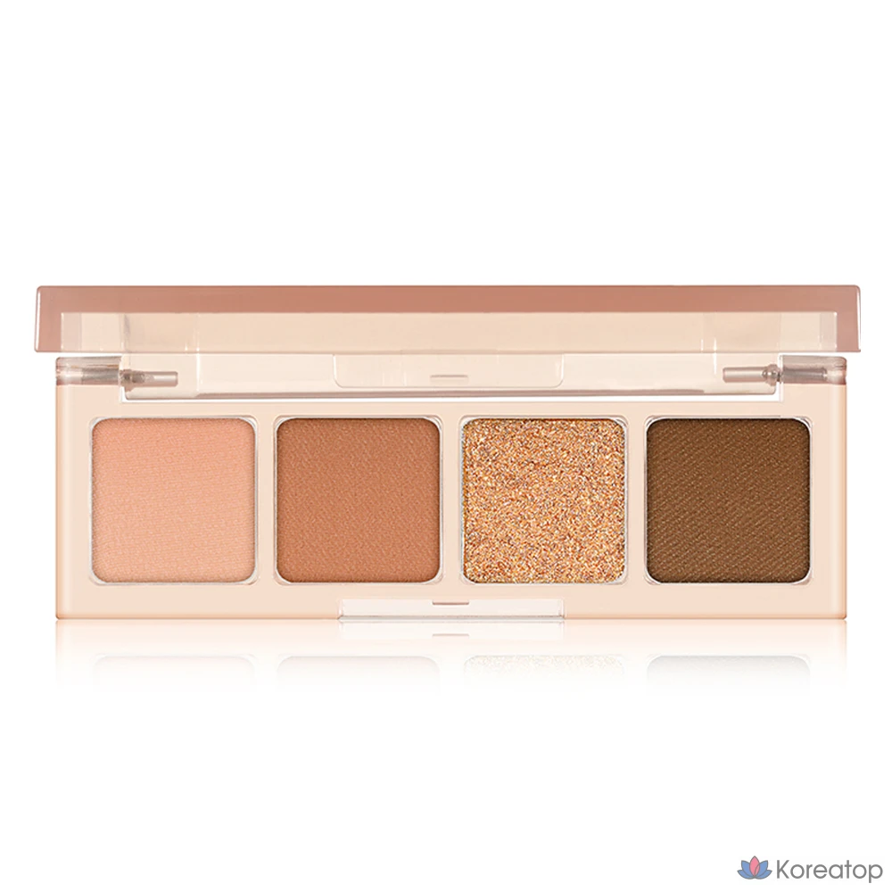 Палетка теней для век Code Glokolor Mood Touch Mini Eye Palette, 01 Cocoa Sand, 1 шт.