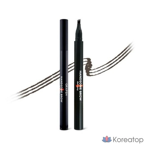 Коррекция бровей GRAFEN Handsome Eye Brow, 0,8 г, серовато-коричневый цвет, 1 шт.