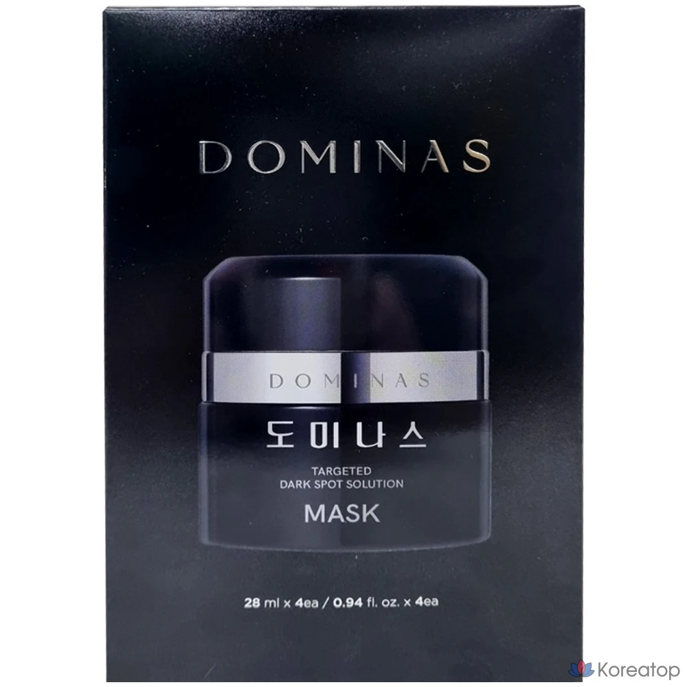 Тканевая маска для лица Dominas TG Brightening Mask, 28 мл, 4 шт.