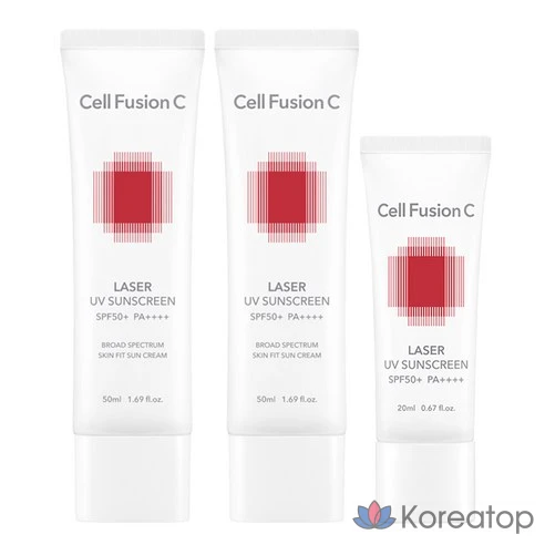 Солнцезащитный крем Cell Fusion C 50 мл x 2p + набор из 20 мл SPF50 + PA++++