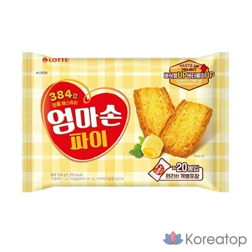 Пирог «Мамина рука» от Lotte Wellfood