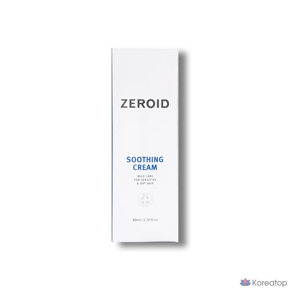 Успокаивающий крем Zeroid, 80 мл, 1 шт.